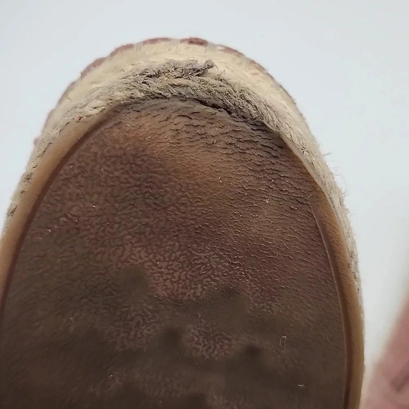 Sam Edelman Platform Espadrilles Size 9W Casual Spring Summer Travel Vacation - Picture 10 of 11